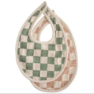 MUSHIE / ORGANIC COTTON BABY BIBS